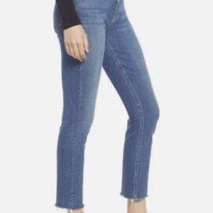 MOTHER Jeans Mid Rise Dazzler Ankle Fray 27 NEW WITH TAGS